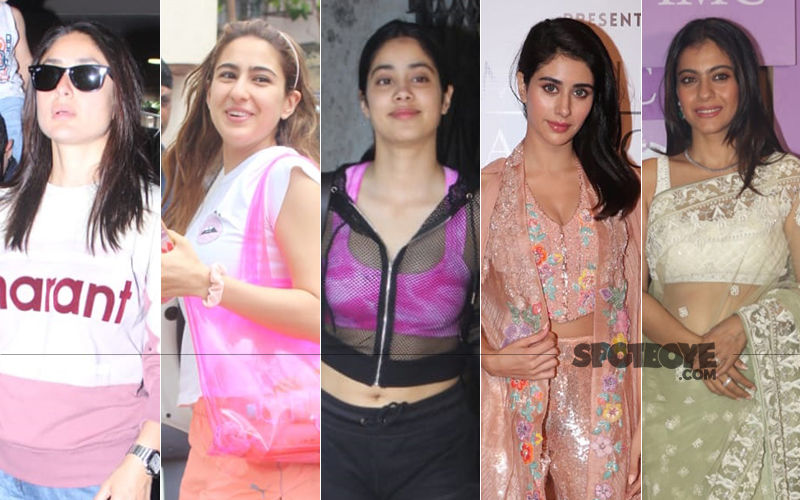 STUNNER OR BUMMER: Kareena Kapoor Khan, Sara Ali Khan, Janhvi Kapoor, Warina Hussain Or Kajol?