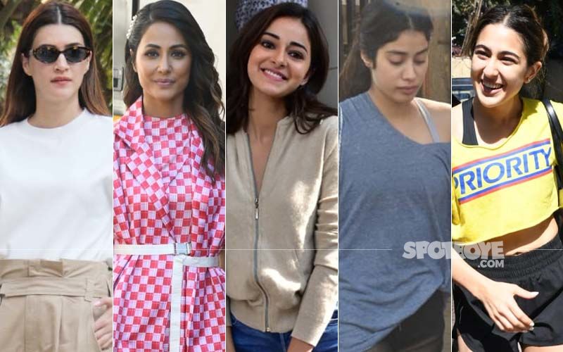 Kritisanonxvideo - STUNNER OR BUMMER: Kriti Sanon, Hina Khan, Ananya Panday, Janhvi Kapoor Or  Sara Ali Khan?