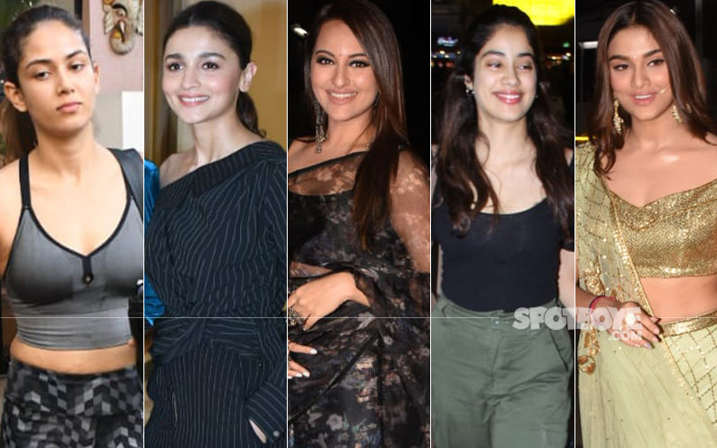 STUNNER OR BUMMER: Mira Rajput, Alia Bhatt, Sonakshi Sinha, Janhvi Kapoor Or Saiee Manjrekar?