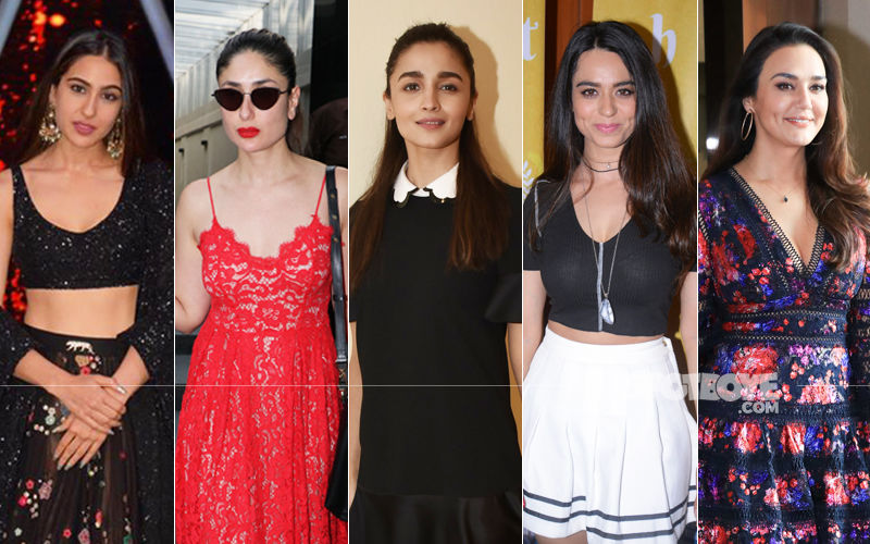STUNNER OR BUMMER:  Sara Ali Khan, Kareena Kapoor Khan, Alia Bhatt, Soundarya Sharma Or Preity Zinta?