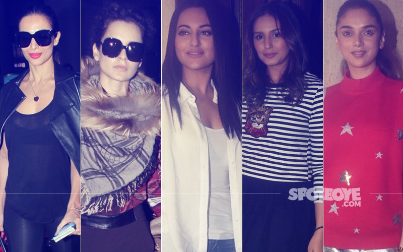 STUNNER OR BUMMER: Malaika Arora, Kangana Ranaut, Sonakshi Sinha, Huma Qureshi Or Aditi Rao Hydari?