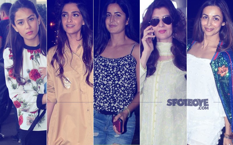 STUNNER OR BUMMER: Mira Rajput, Sonam Kapoor, Katrina Kaif, Sangeeta Bijlani Or Malaika Arora?