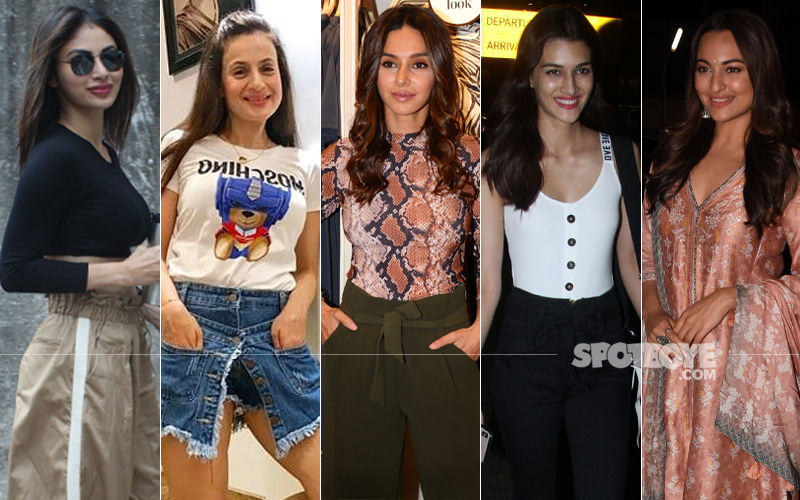 STUNNER OR BUMMER: Mouni Roy, Ameesha Patel, Shibani Dandekar, Kriti Sanon Or Sonakshi Sinha?