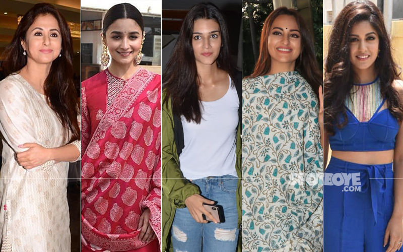 STUNNER OR BUMMER: Urmila Matondkar, Alia Bhatt, Kriti Sanon, Sonakshi Sinha Or Ishita Dutta?