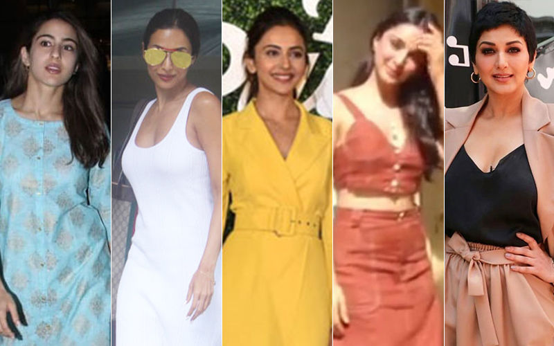 STUNNER OR BUMMER: Sara Ali Khan, Malaika Arora, Rakul Preet Singh, Kiara Advani Or Sonali Bendre?