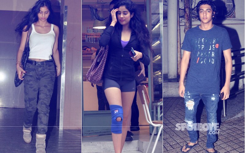 Here’s What Suhana Khan, Jhanvi Kapoor & Ahaan Panday Did Last Night...