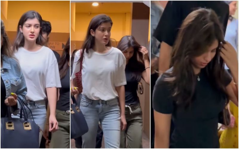 Suhana Khan Spotted On A Movie Date With BFF Shanaya Kapoor And Her Brother Jahaan; Netizens In Awe Of Their Bond- WATCH