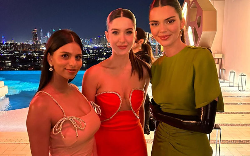 VIRAL! Suhana Khan, Shanaya Kapoor Party With Kendall Jenner In Dubai; Netizens Troll SRK's Daughter, Say ‘She Needs A Good Hairstylist’-See PICS