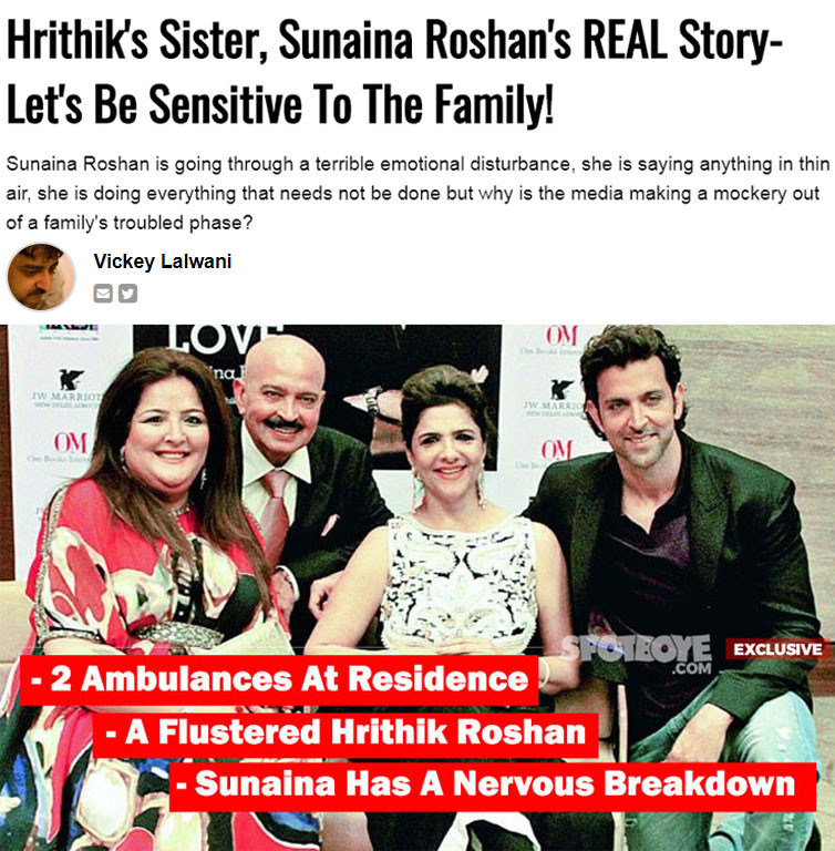 sunaina roshan