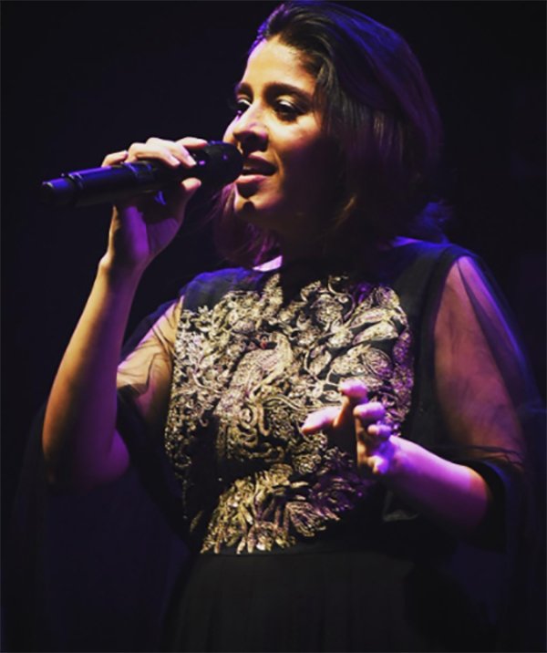 sunidhi chauhan at the concert