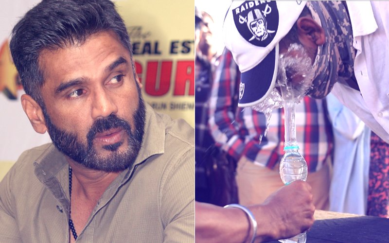 Why Did Suniel Shetty Spray Water At A Crew Member’s Face?