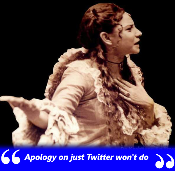 sunita rajwar does not want an apology on twitter from nawazuddin siddiqui