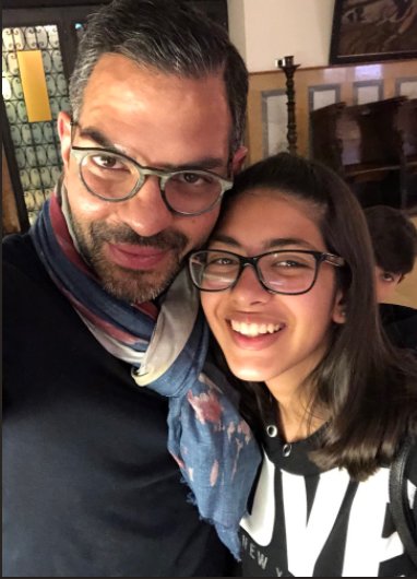 sunjay kapoor with daughter