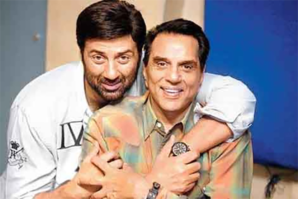 sunny deol with dharmendra