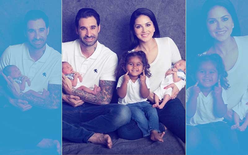 After Adopting A Girl, Sunny Leone Now Brings Two Baby Boys Home