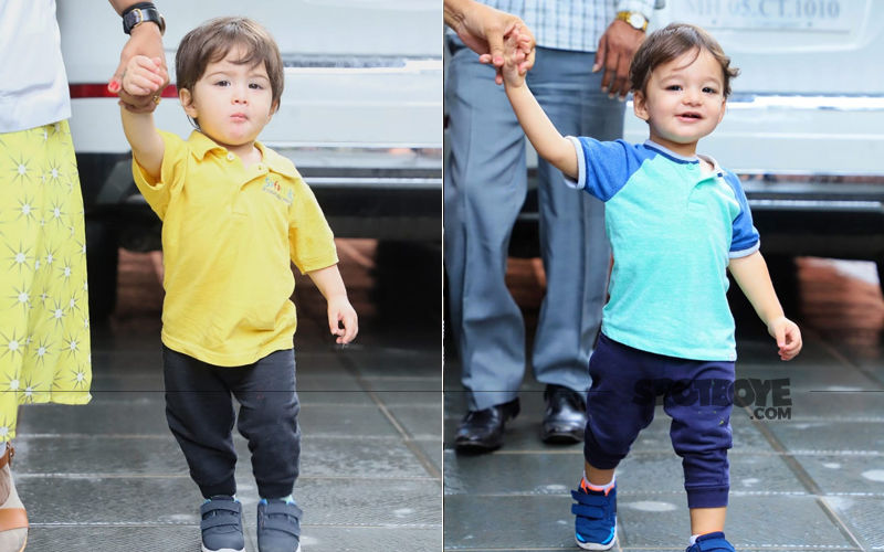 Sunny Leone’s Kids Noah Weber And Asher Look Cute As A Button As They Exit Their Playschool
