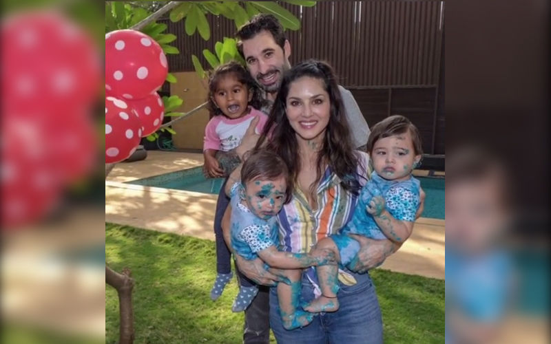 Sunny Leone's Twin Sons Turn 1, Actress Puts Out An Emotional Post