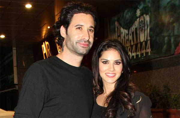 sunny leone with her husband daniel weber