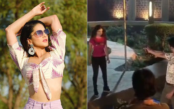 Sunny Leone’s Prank Left Co-Star Dev Gill In Horror As She Collapsed After Gun Shot
