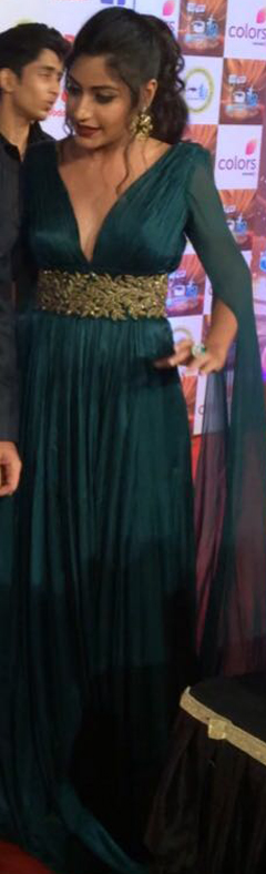 surbhi chandana at the ita awards
