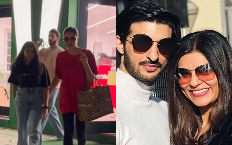 WHAT! Sushmita Sen Throws A Plastic Bottle On Road After Shopping With Rohman Shawl? Netizens TROLL The Actress, Say 'She’s Encouraging Littering’