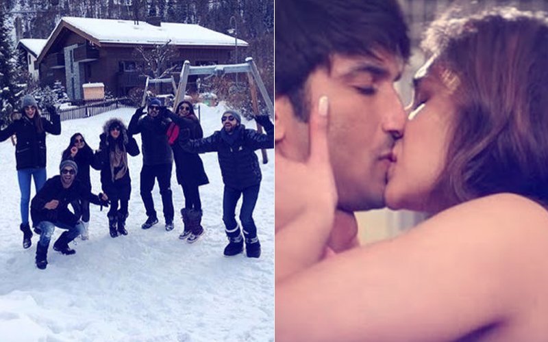 Sushant Singh Rajput & Kriti Sanon’s LOVED-UP Picture From The Alps, Couple On A Swiss Holiday!