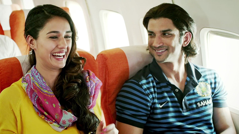 sushant singh rajput and disha patani in ms dhoni