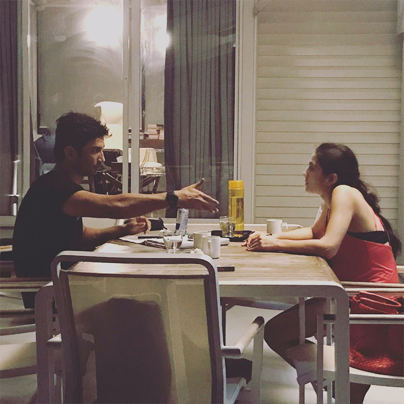 sushant singh rajput and sara ali khan prep kedarnath