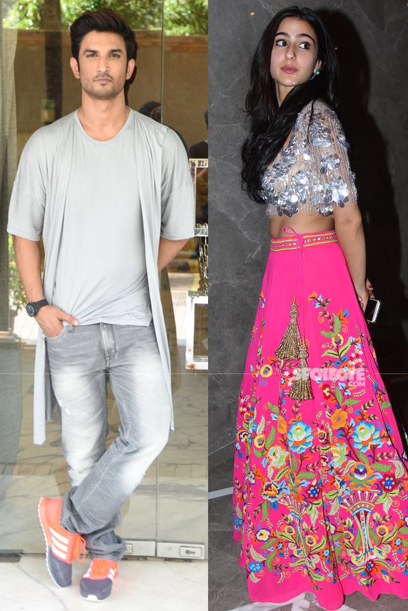 sushant singh rajput and sara ali khan