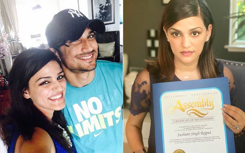 Sushant Singh Rajput Death: Actor Recognised By California Legislature Assembly For His Contribution To Indian Cinema; Sister Shares Pic