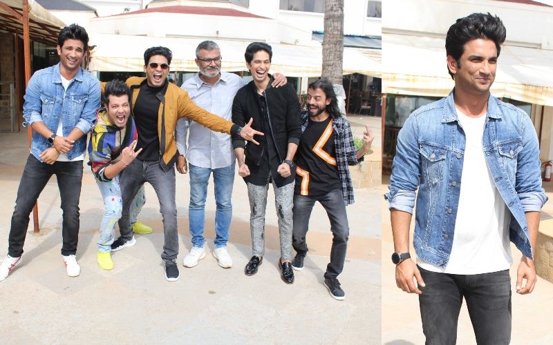 ‘Chhichhore’ Boys Sushant Singh Rajput And Varun Sharma Gear Up For Promotions In Juhu