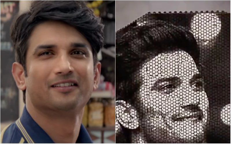 Sushant Singh Rajput's Fan Pays An Artistic Homage To The Late Actor And Creates His Face With Oreo Biscuits To Celebrate Dil Bechara's Success- WATCH