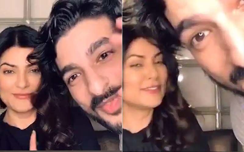 Sushmita Sen’s BF Rohman Shawl Joins Her Instagram Live Chat; Croons ‘Bade Achhe Lagte Hain’, Dedicating It To Her- WATCH