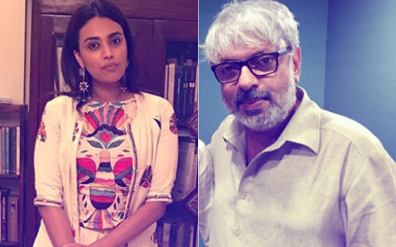 “I Felt Like A Vagina”, Swara Bhasker SLAMS Sanjay Leela Bhansali for Glorifying Sati & Jauhar In Padmaavat