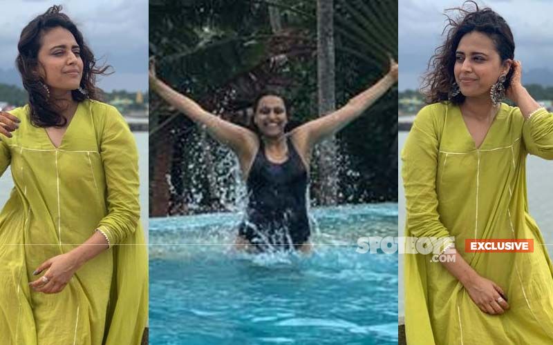Swara Bhasker Destresses After Her Break-Up With Himanshu, Swims In The Waters And Basks Under The Sun Of Kanyakumari. More EXCLUSIVE Pictures Inside