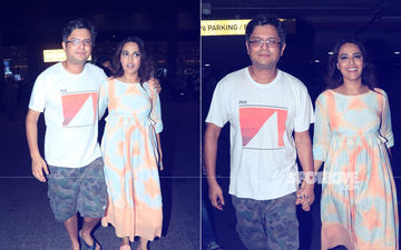 Easy Breezy Romance: Paps Capture Swara Bhakser & Boyfriend Himanshu Sharma Lost In Conversation