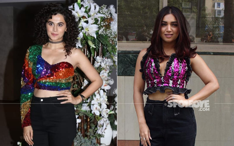 Bhumi Pednekar Vs Taapsee Pannu: Who Wore The Sequin Top Better?