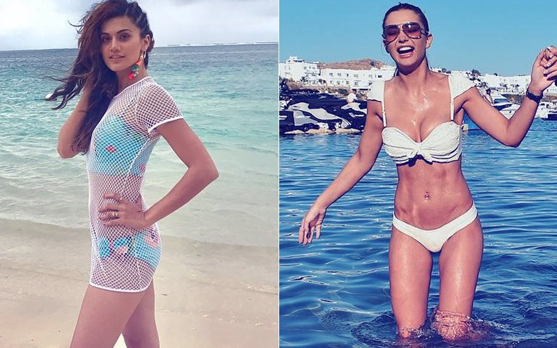 Sexy Saturday: Taapsee Pannu & Amy Jackson Flaunt Their Flawless Bikini Bods