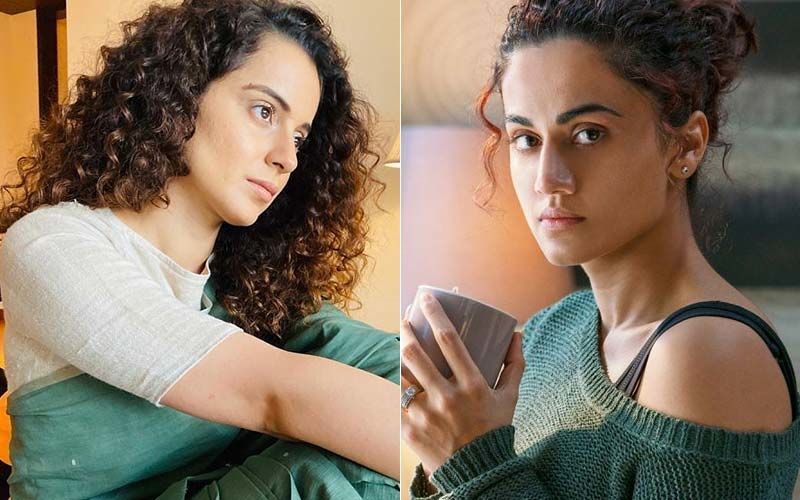 Kangana Ranaut’s Team Says Taapsee Pannu Never Gave A Solo Hit, Cites Examples Of Mission Mangal, Badla Being Male-Dominated Films