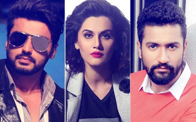 "Would Hit Taapsee Pannu With A Belt" Says Troll; Arjun Kapoor And Vicky Kaushal Give Stern Replies