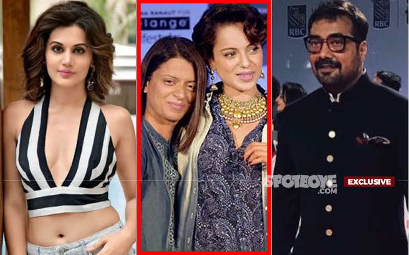 Kangana Ranaut: “The Way Anurag Kashyap Is Protecting Taapsee Pannu, Rangoli Is Protecting Me”