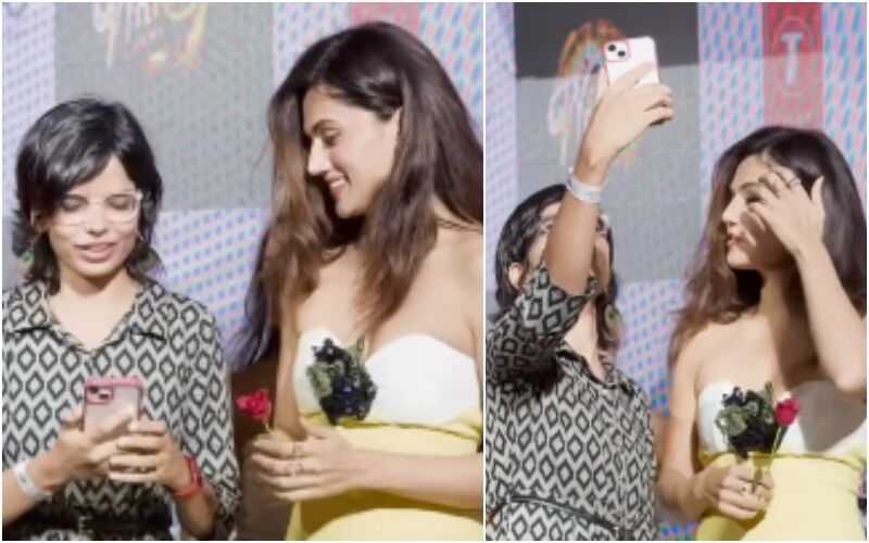 ‘Taapsee Pannu Needs Better PR Training’: Miffed Influencer Calls Out Actress As She Denies Selfie At Khel Khel Mein’s Song Launch Event