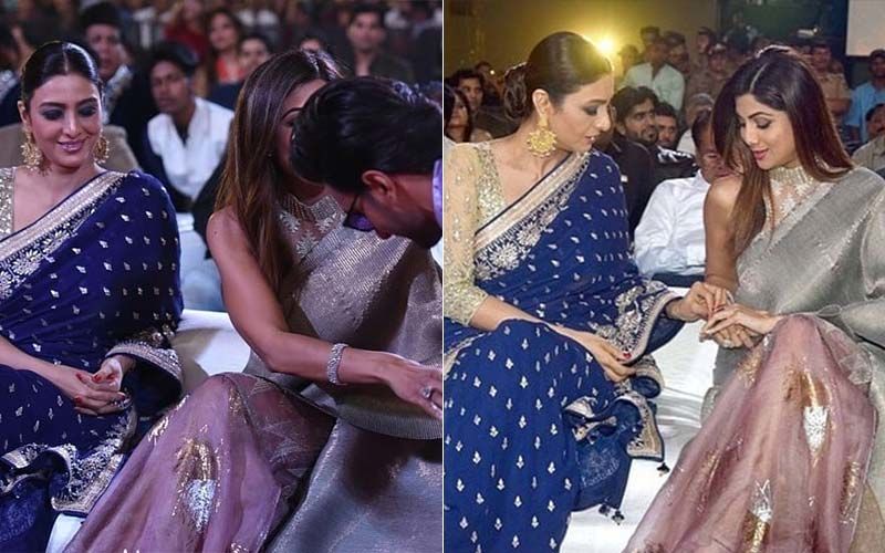 Throwback: When Tabu Couldn't Stop Admiring Shilpa Shetty's Sparkling Rings At Umang Festival