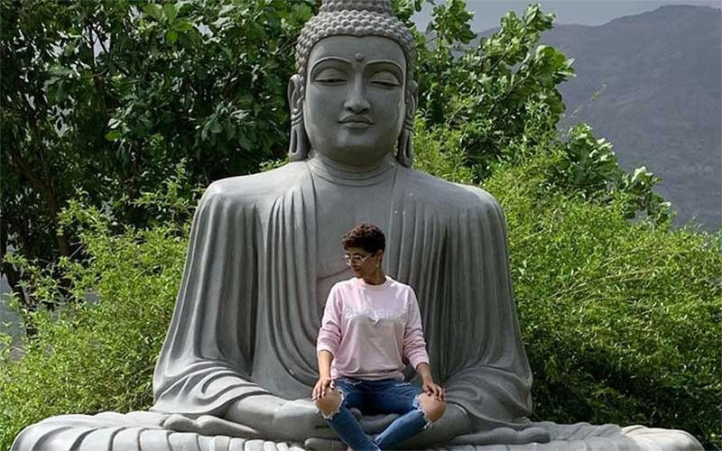 Tahira Kashyap Trolled For Sitting On Buddha Statue; Apologises For ‘Offending Religious Sentiments’