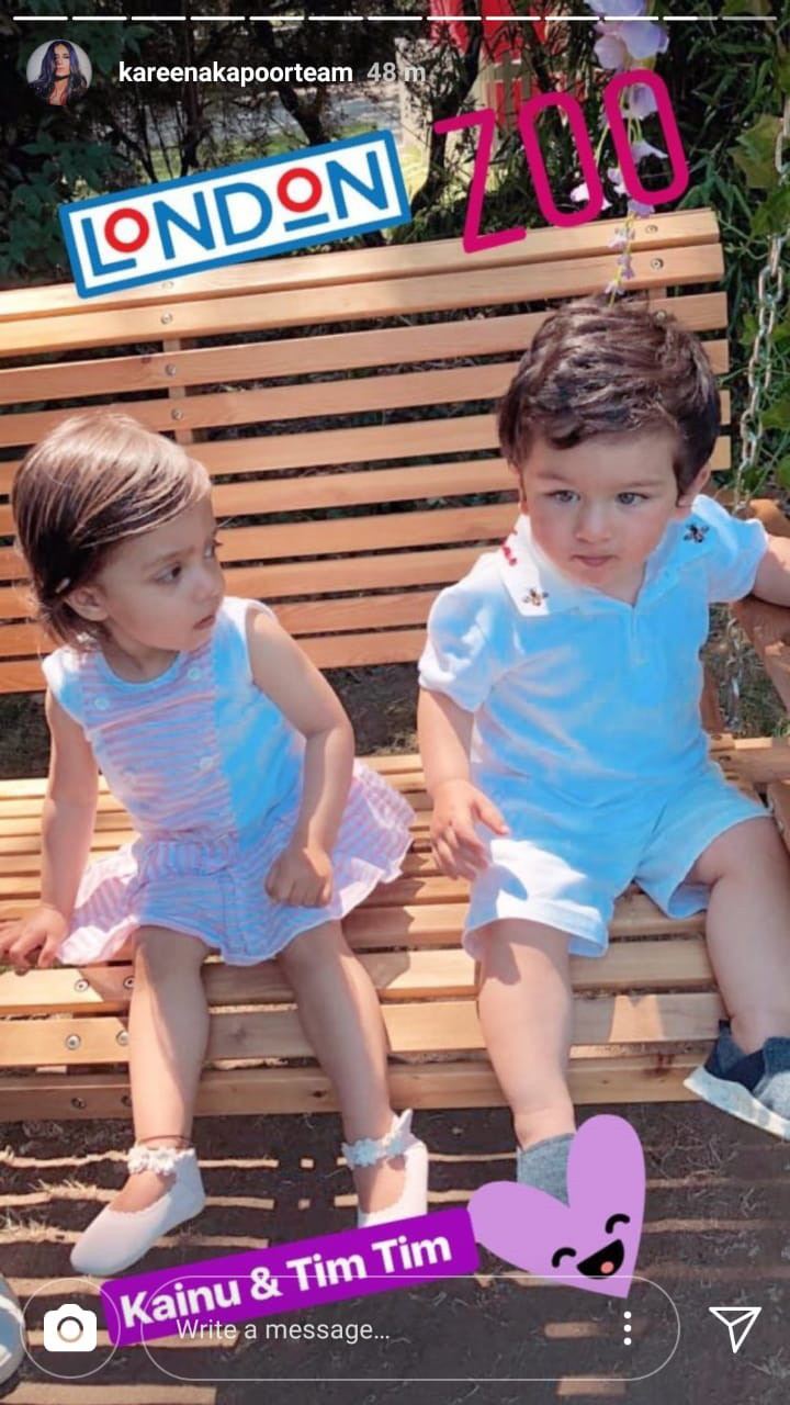 taimur ali khan with kainaat