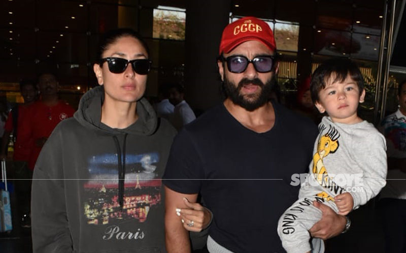 Taimur Is Back In The Bay With Kareena-Saif Ali Khan After Birthday Celebrations