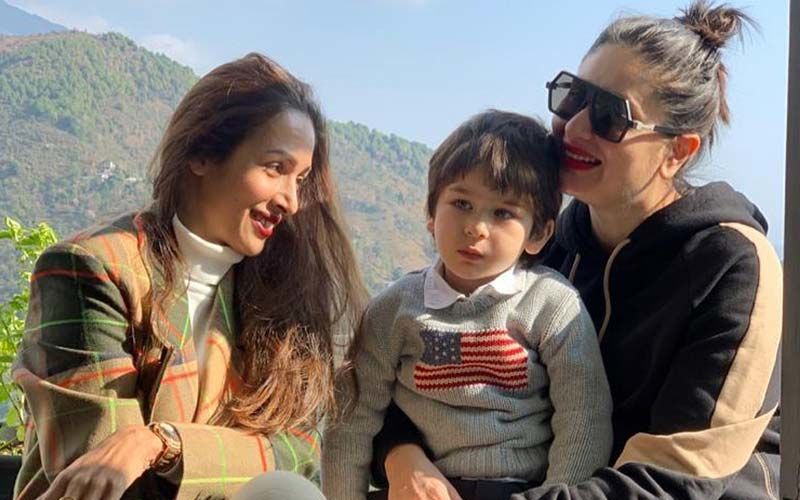 Malaika Arora Basks In The Winter Sun With BFF Kareena Kapoor Khan And Taimur In Dharamshala; Gives A Glimpse Of ‘Mountain Bliss’