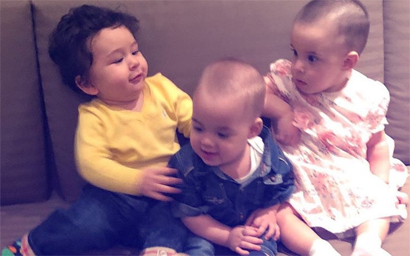 Taimur, Yash & Roohi Intermingle. Wow! What A Beautiful Moment