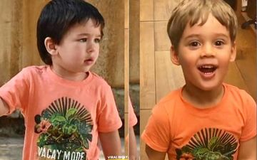 Fashion Face-Off: Taimur Ali Khan And Yash Johar Are Twinning In Orange And Winning Internet’s Heart