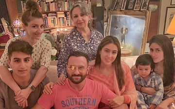 सोहा अली खान ने इंस्टाग्राम पर शेयर की तस्वीर, एक फ्रेम में दिखी पटौदी फैमिली